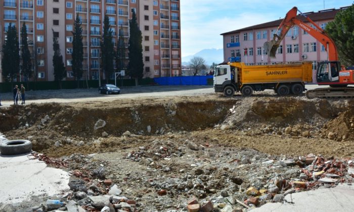 Anayasa İlkokulunun Yapım Çalışmalarına Başlandı.