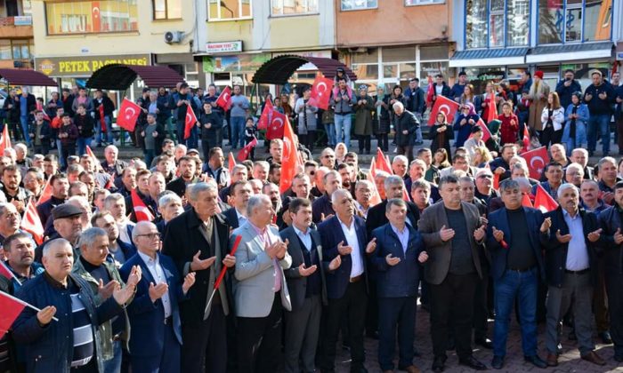 Yenice de Şehitler İçin Yürüdü.